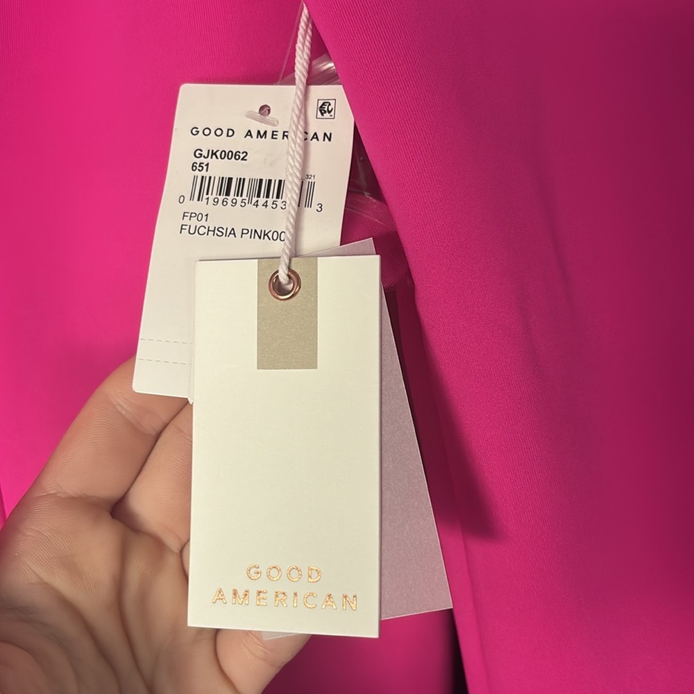 NWT Good American Scuba blazer - Picture 3 of 8